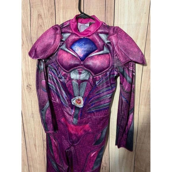 Power Rangers Movie Pink Ranger Deluxe size L 10/12 SABAN Licensed Costume - Picture 2 of 8